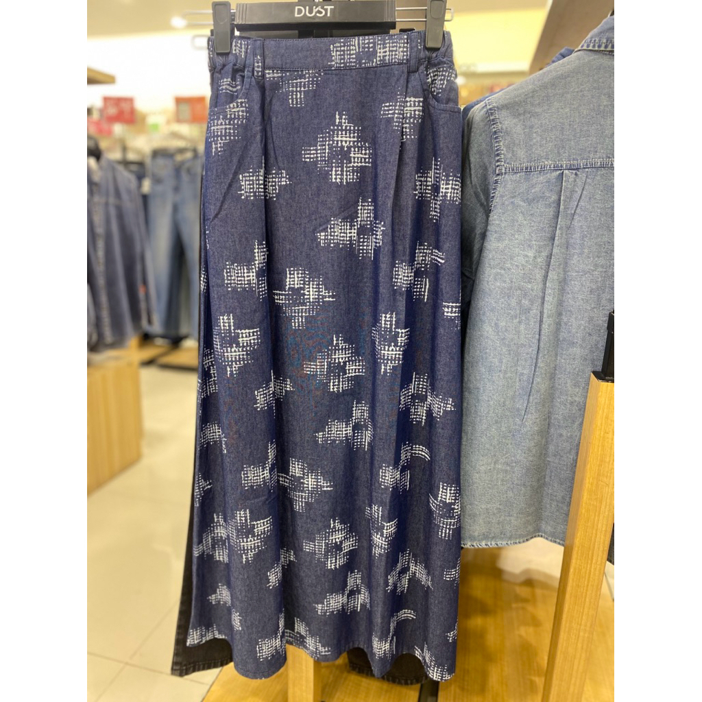 rok jeans wanita promo brand Dust