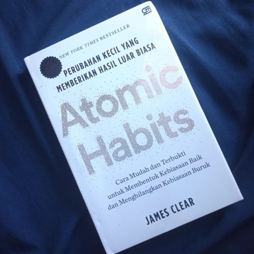 Novel Preloved sealed NEW - Atomic Habits ori HARDCOVER