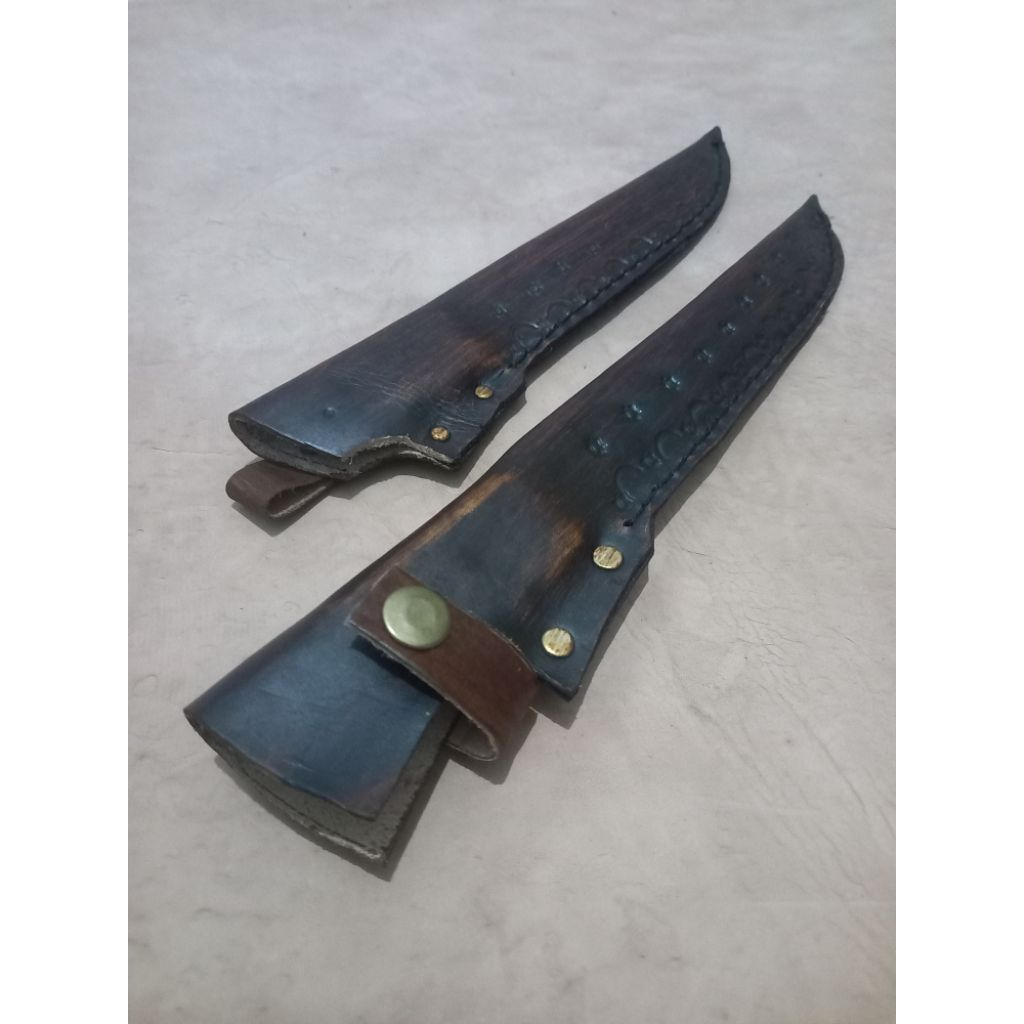 Sarung Pisau / Serangka Pisau Kulit Asli