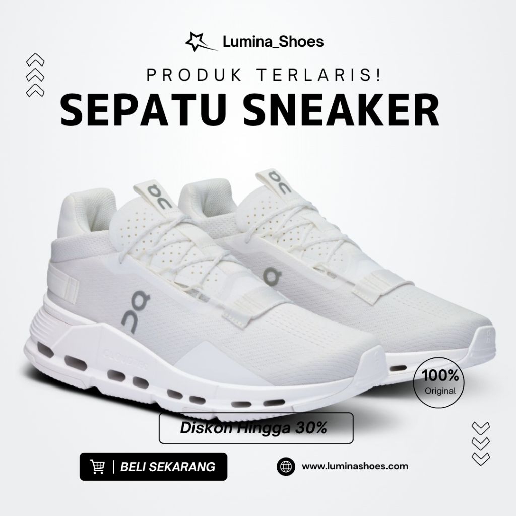 on cloudnova 2 All White/white