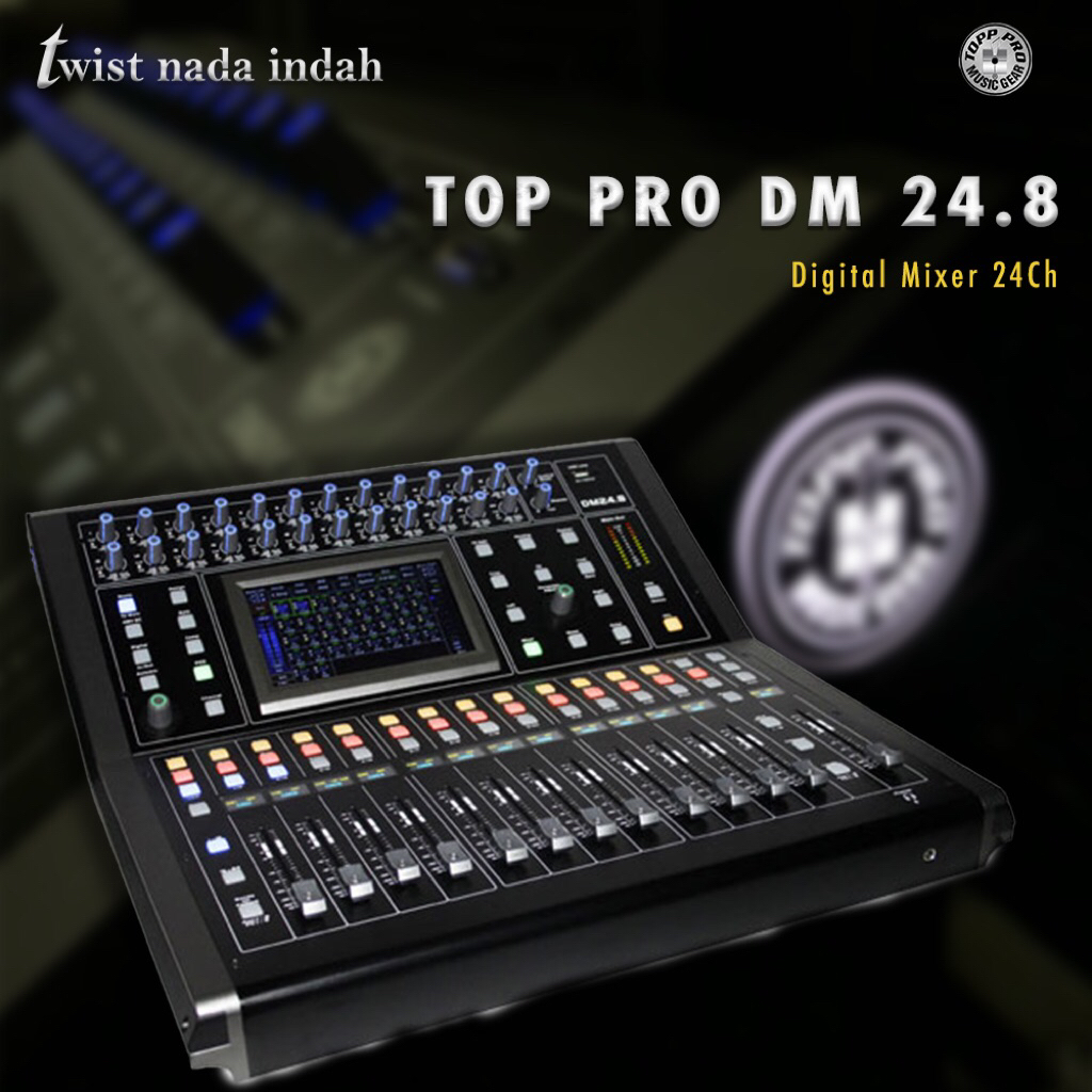 DIGITAL MIXER TOPP PRO DM24.8