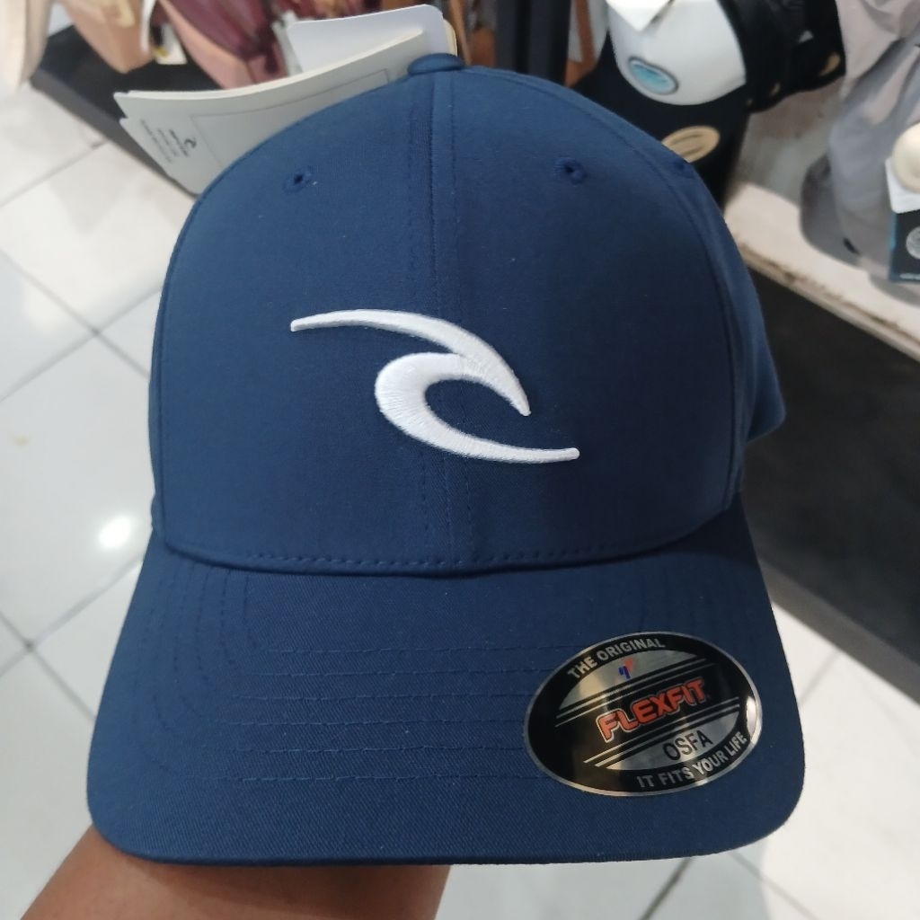 Topi RipCurl Tepan Flexfit  Navy Blue