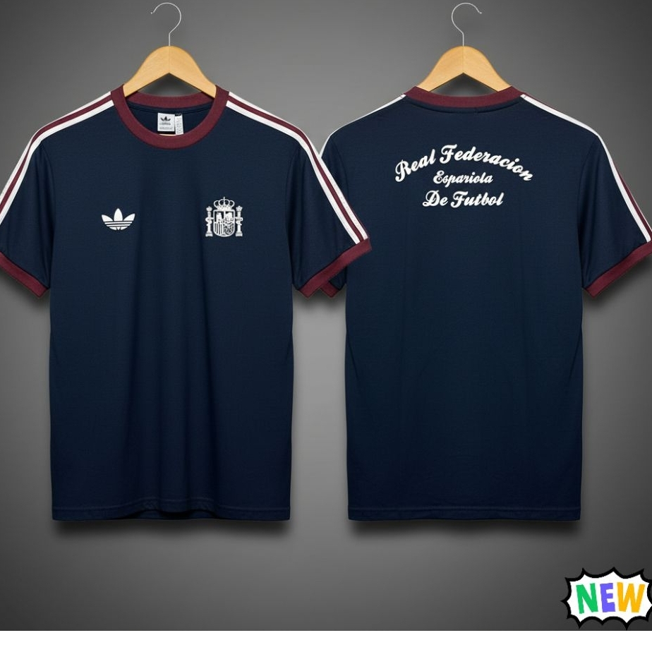 T-Shirt Trefoil Retro Spanyol Vintage Casual