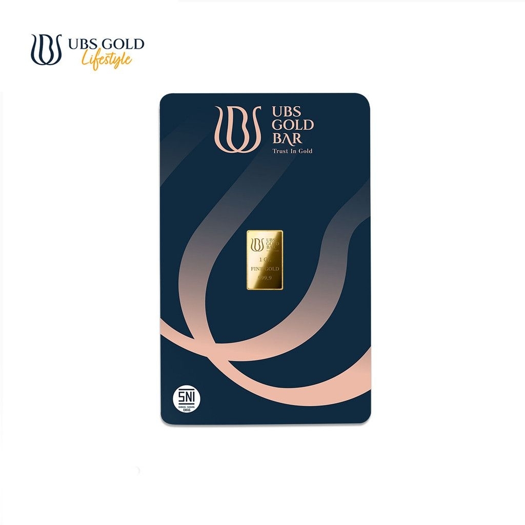 1 GRAM LOGAM MULIA UBS GOLD BAR
