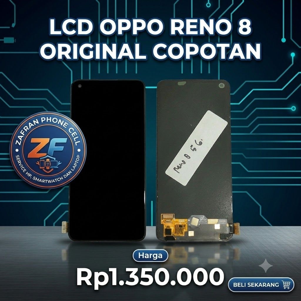 Lcd Oppo Reno 8 original copotan