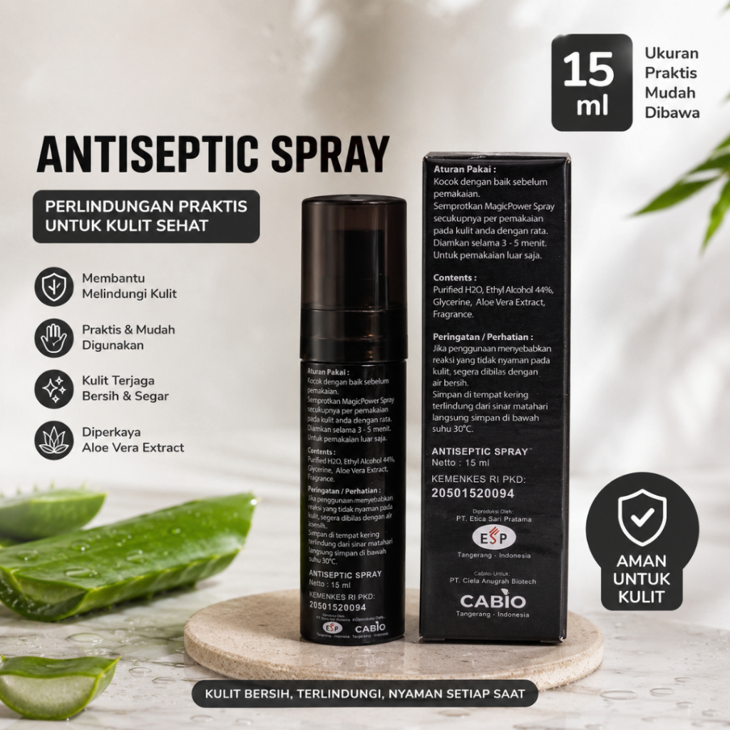 COD Anti Bakteria Magic Power Spray Magic Semprot