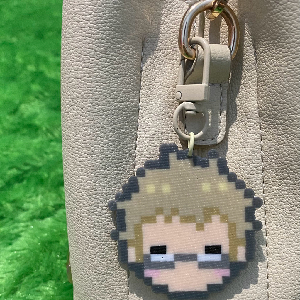 Custom hama beads keychain - Custom handmade