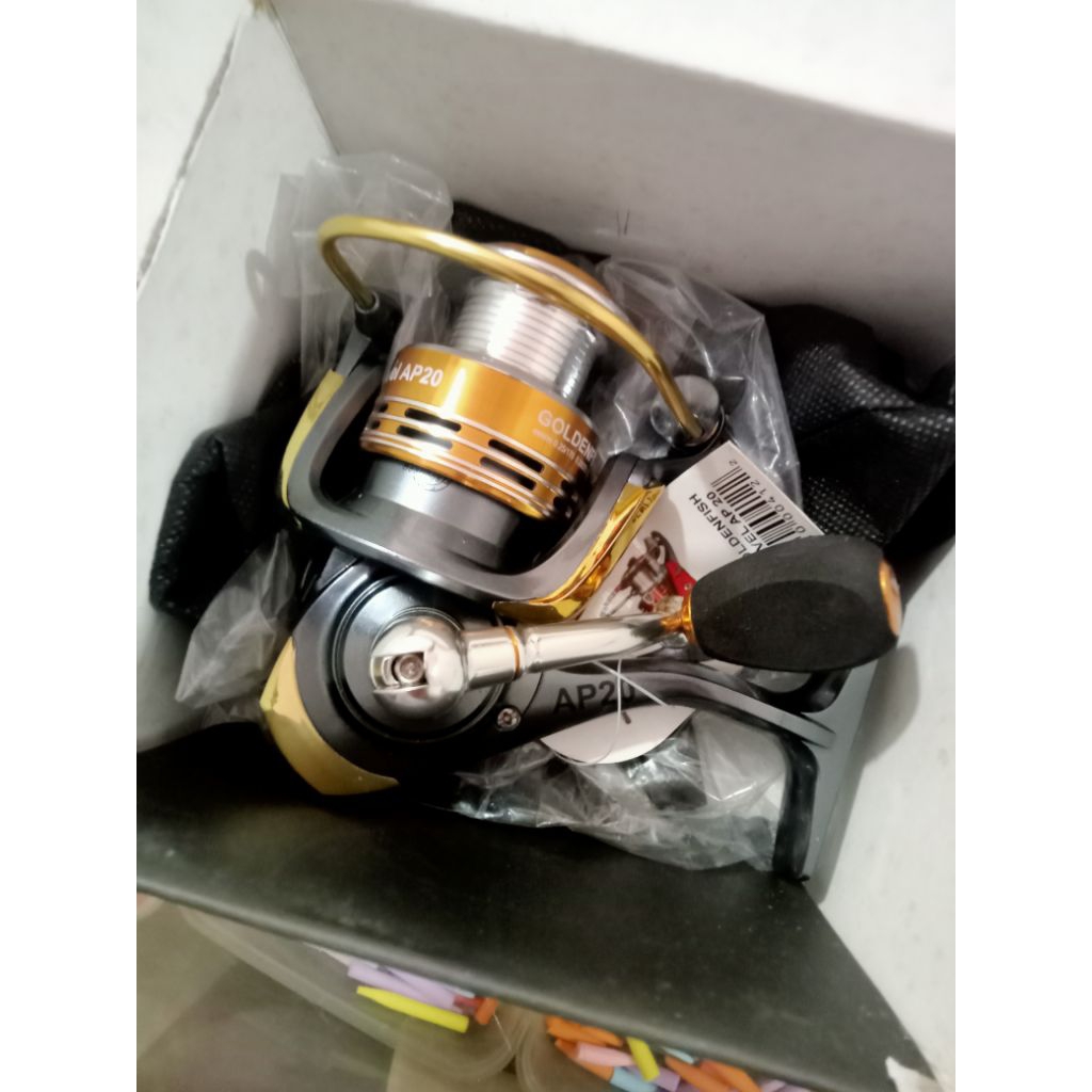 reel golden fish