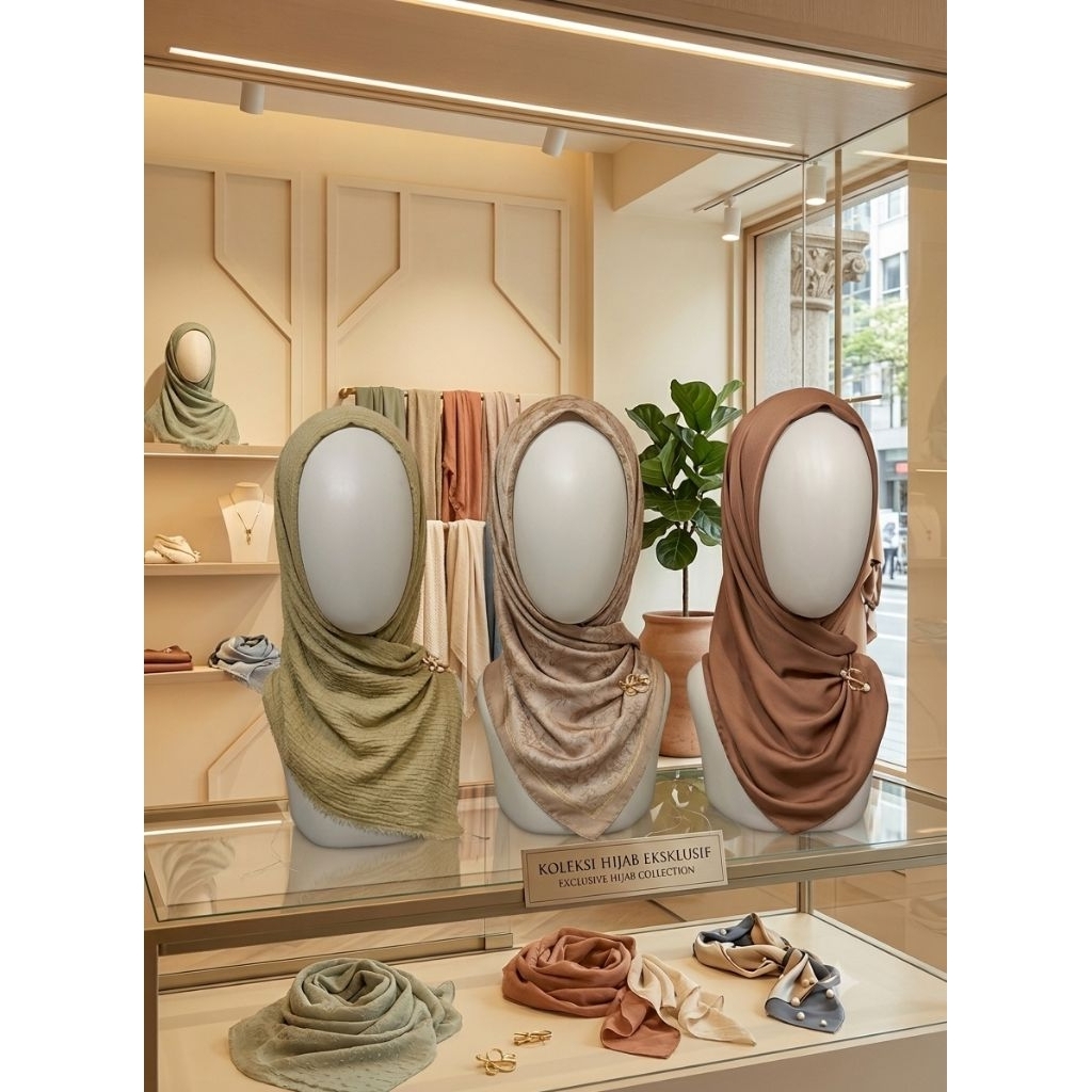manekin kepala bening// manekin jilbab plastik// manekin plastik