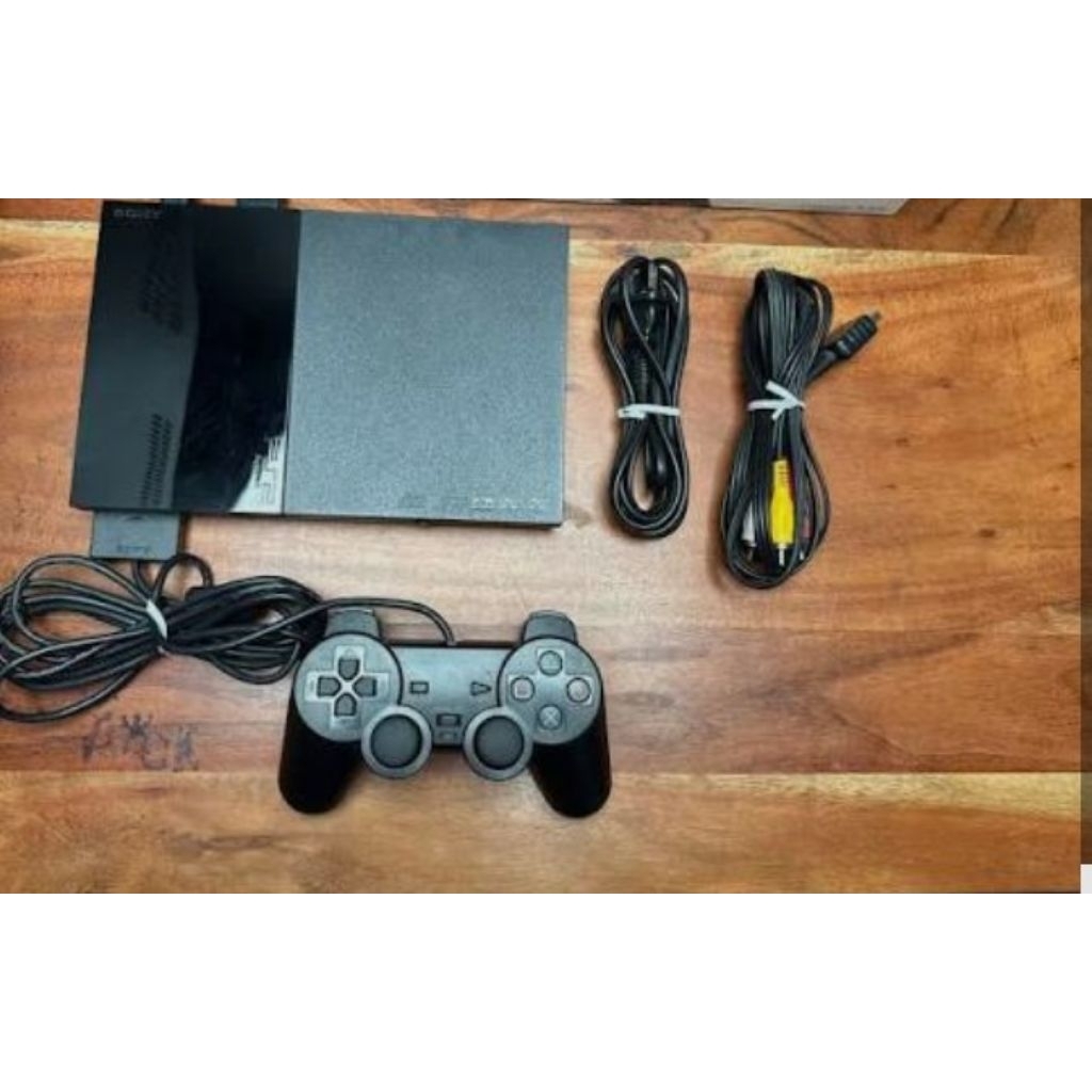 ps2 slim seri 9 matrix hardisk external 160gb  kondisi bagus  ok