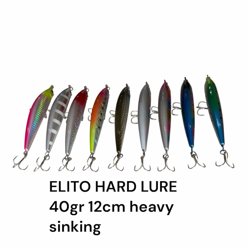 MINNOW 069 ELITO HARD LURE 40GR 12CM HEAVY SINKING