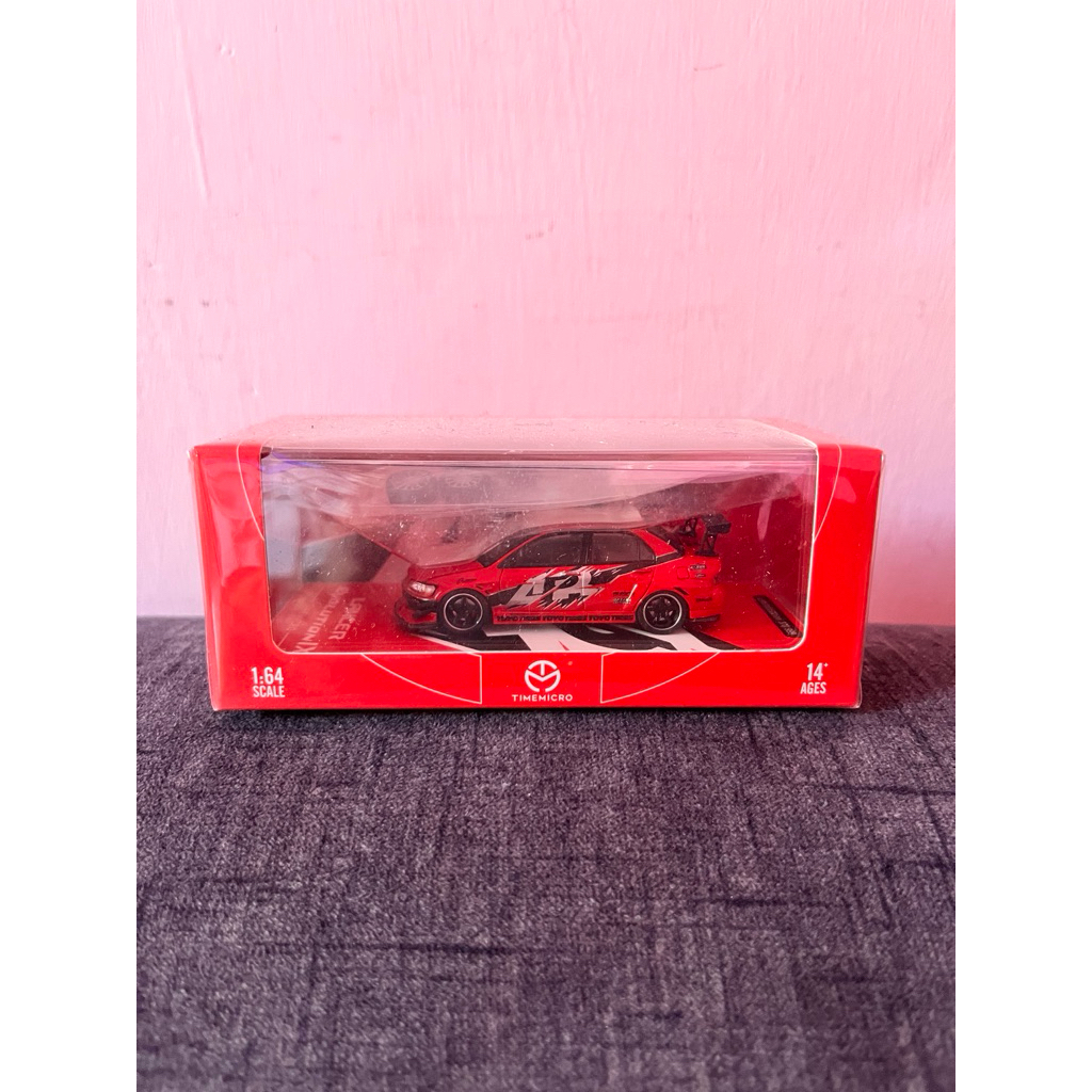 Diecast Miniscale TimeMicro Mitsubishi Lancer Evo ix Fast and Furious Tokyo Drift (RARE VERY HARD TO
