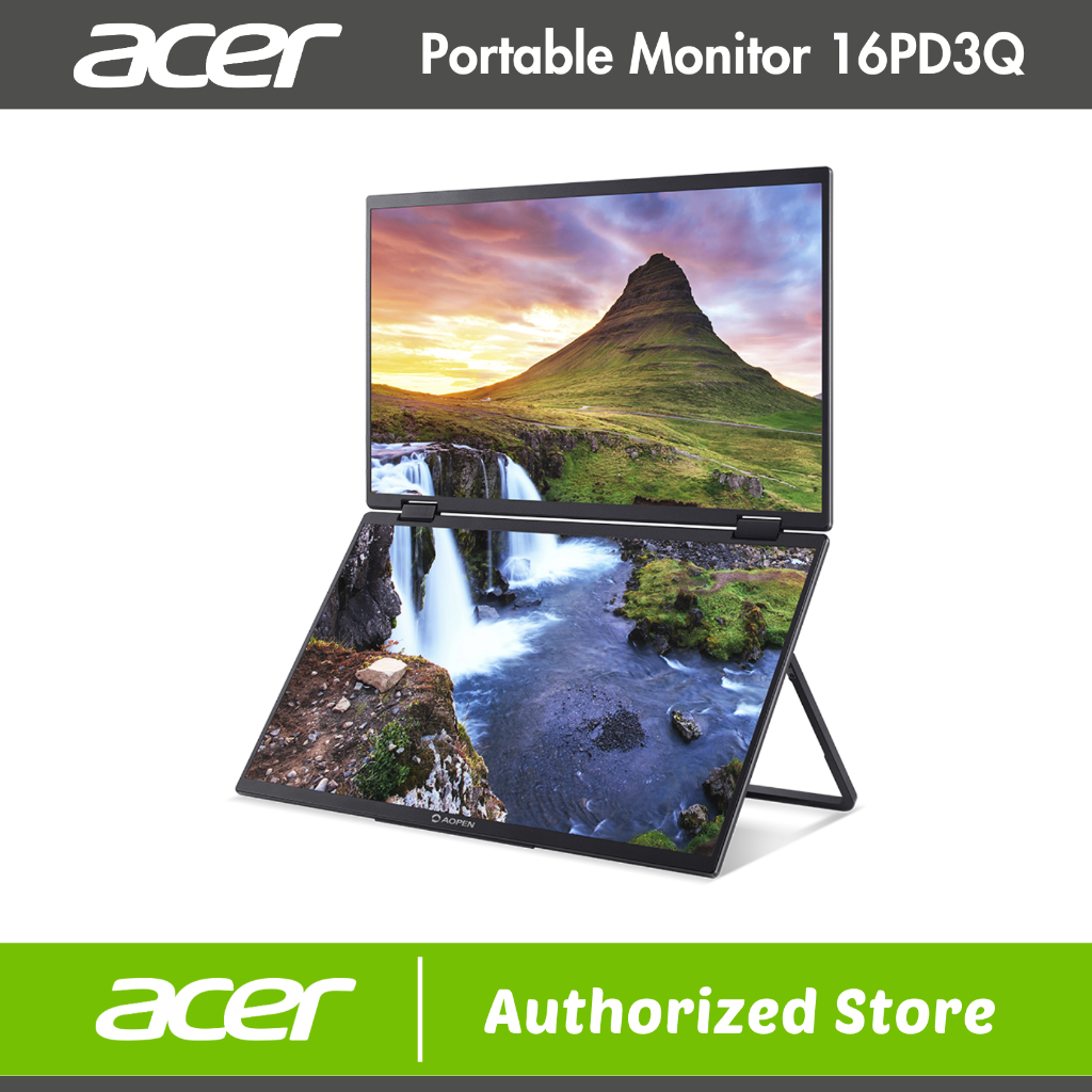 AOPEN By ACER PORTABLE MONITOR 16PD3Q BMIUUX 1920 X 1080