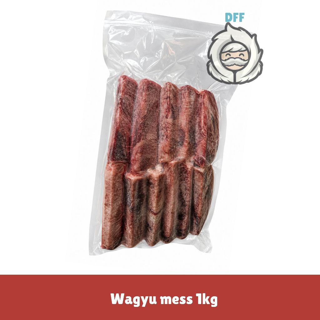 Daging Sapi Wagyu Meltique Mess 1kg | Beef Trim Premium Steak
