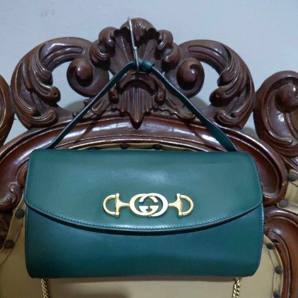 tas preloved / second branded hand bag guc*i dan doir