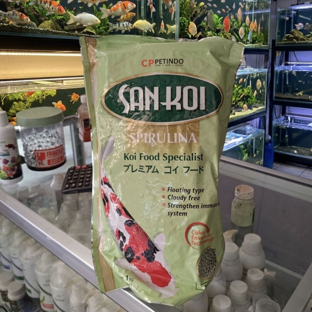 PAKAN IKAN SANKOI PAKAN IKAN KOI 1KG