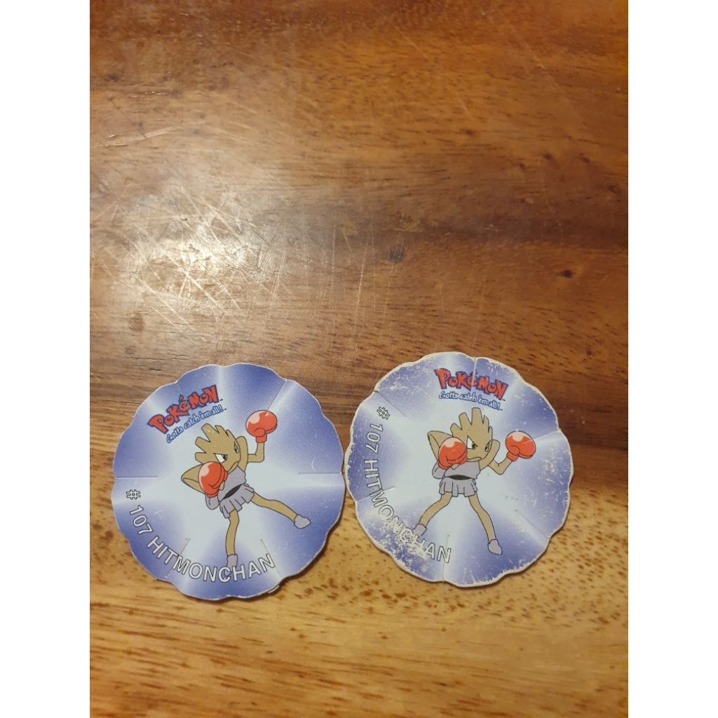 Tazos Smash Pokemon Hitmonchan