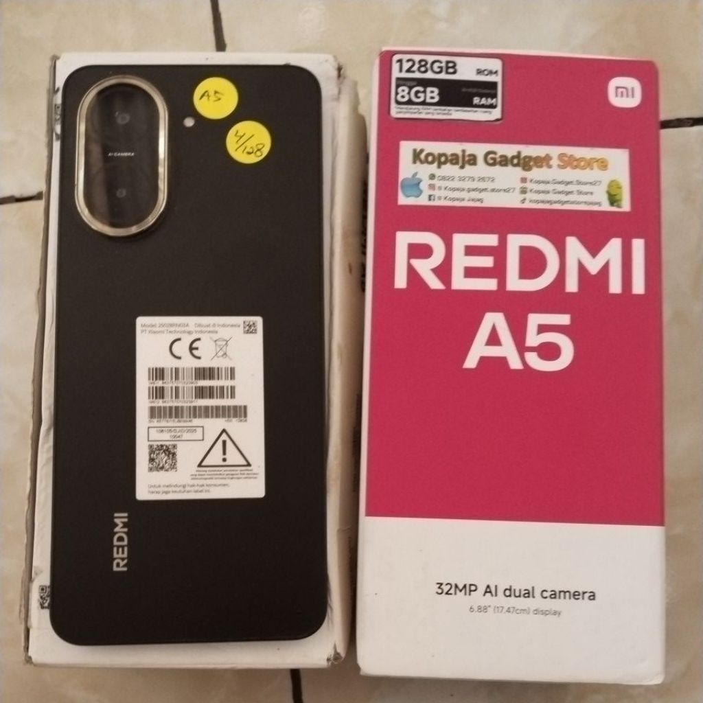 Redmi A5 4/128 second fullset