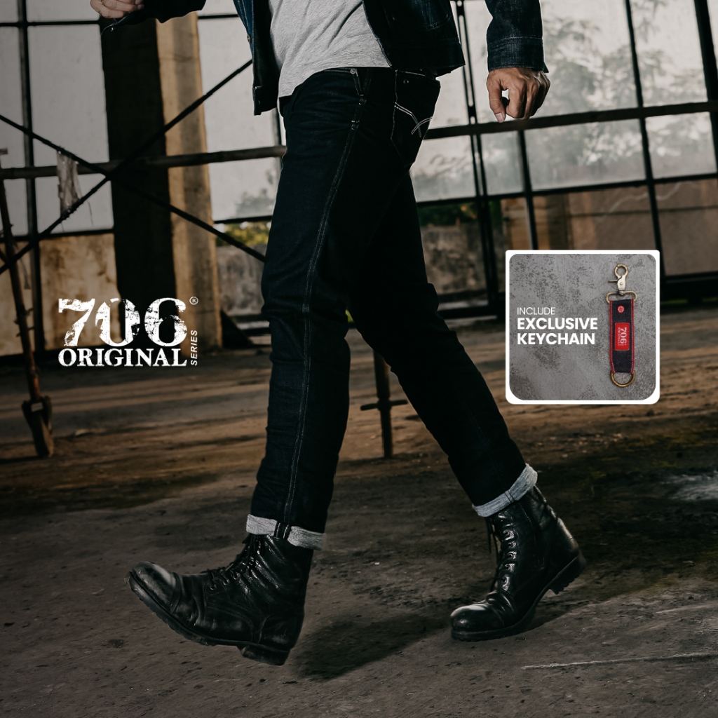 Oxygen Denim 706 Original Slim Jeans Garment Crinkle (706-0110)