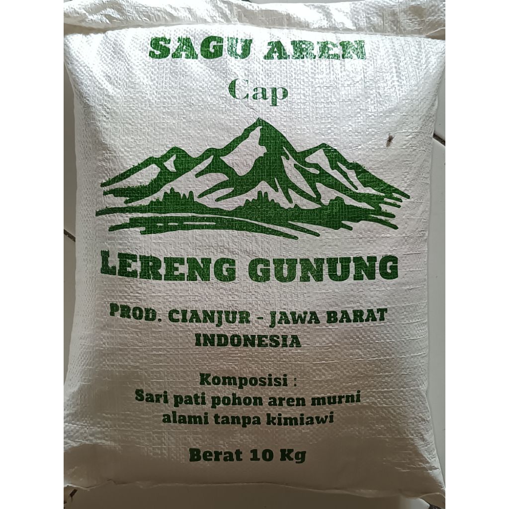 Sagu Aren / Aci Kawung Berat 10 Kg