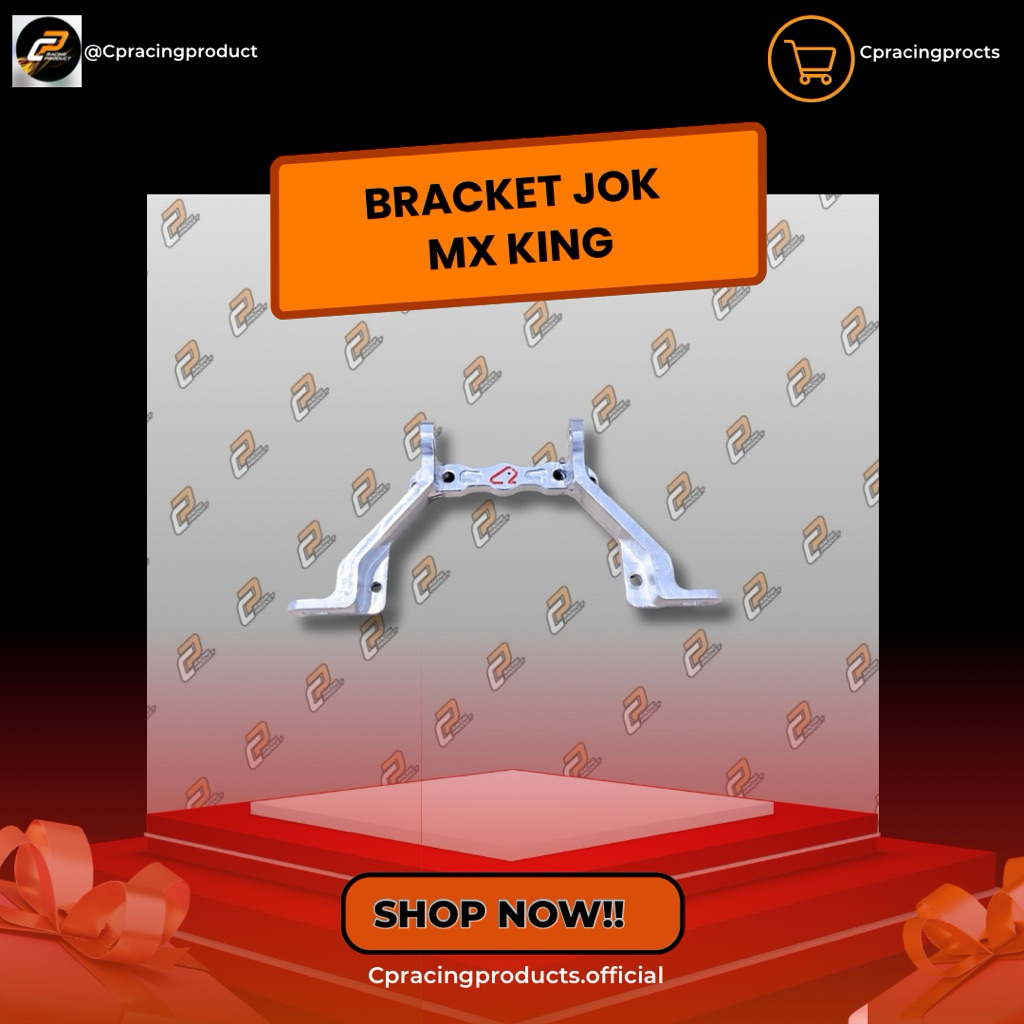 BRACKET DUDUKAN JOK MX KING CUSTOM ALUMUNIUM CNC