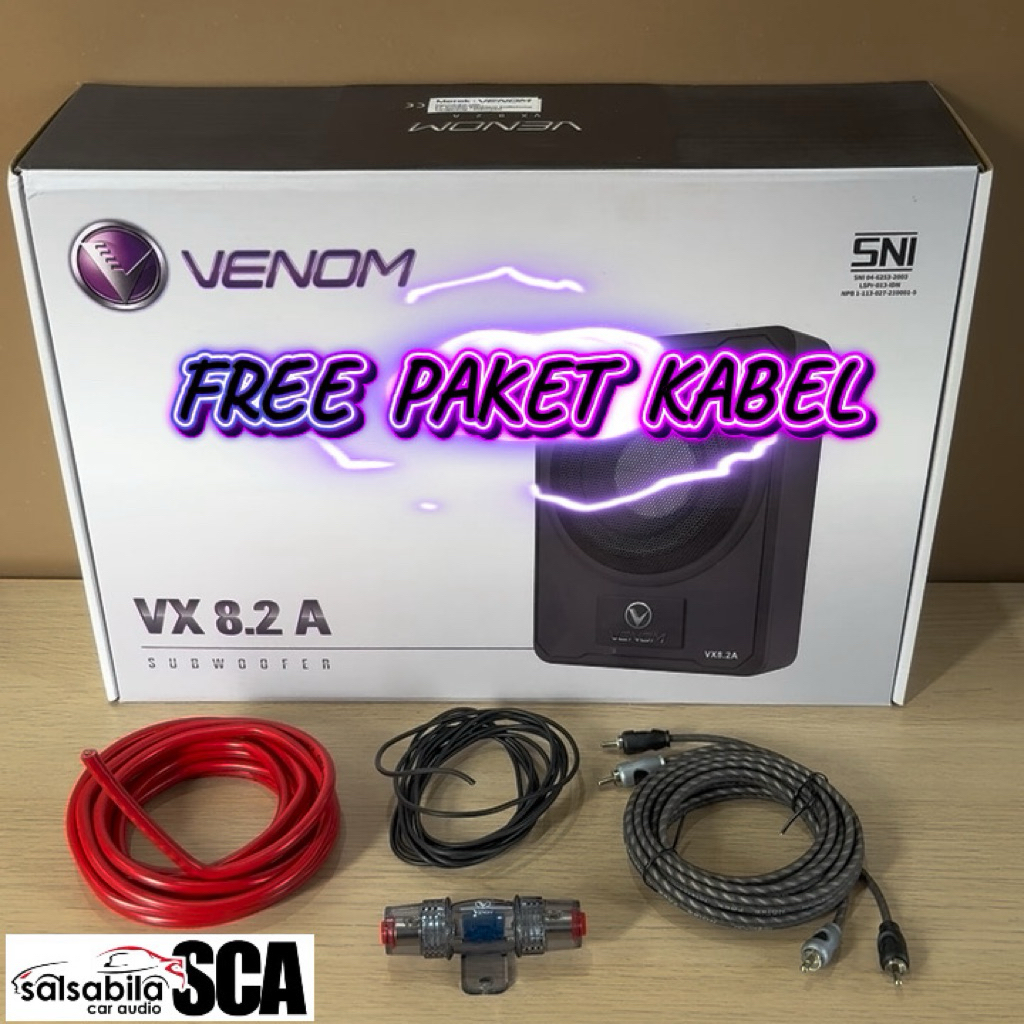 Subwoofer Kolong VENOM VX 8.2A Subwoofer VENOM VX8.2A