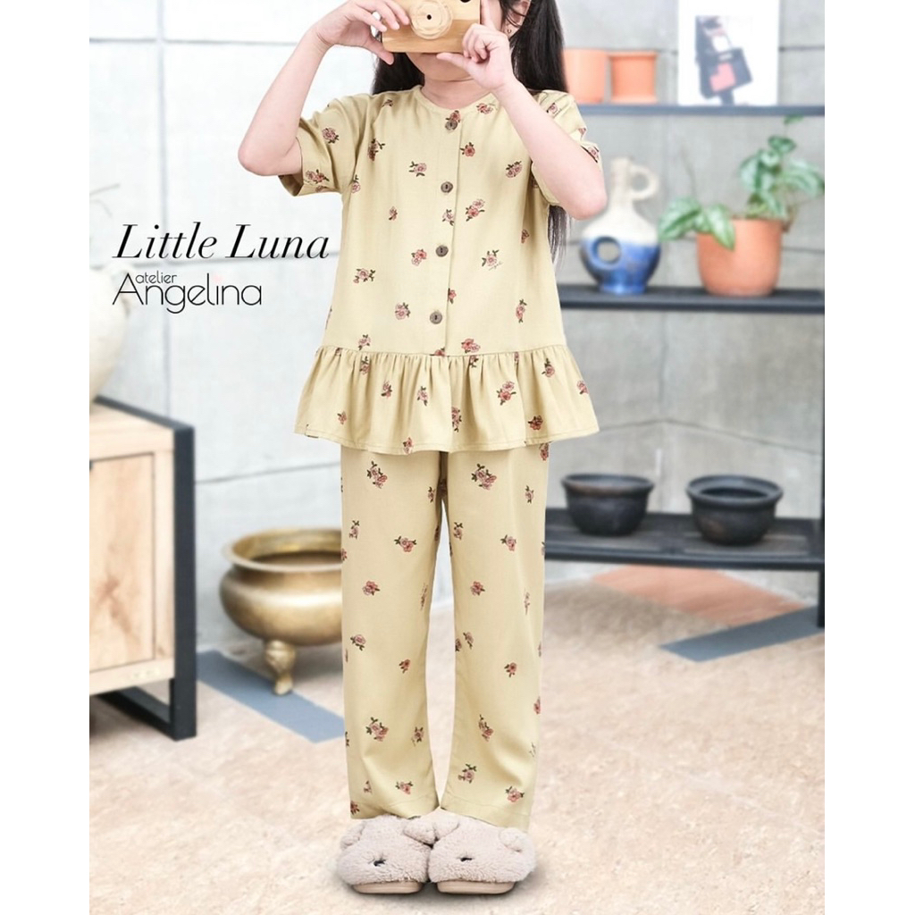 [SIAP KIRIM] LITTLE LUNA REJECT PRIMSY FLO PINKQUARTZ SIZE 4-6Y BY ATELIER ANGELINA