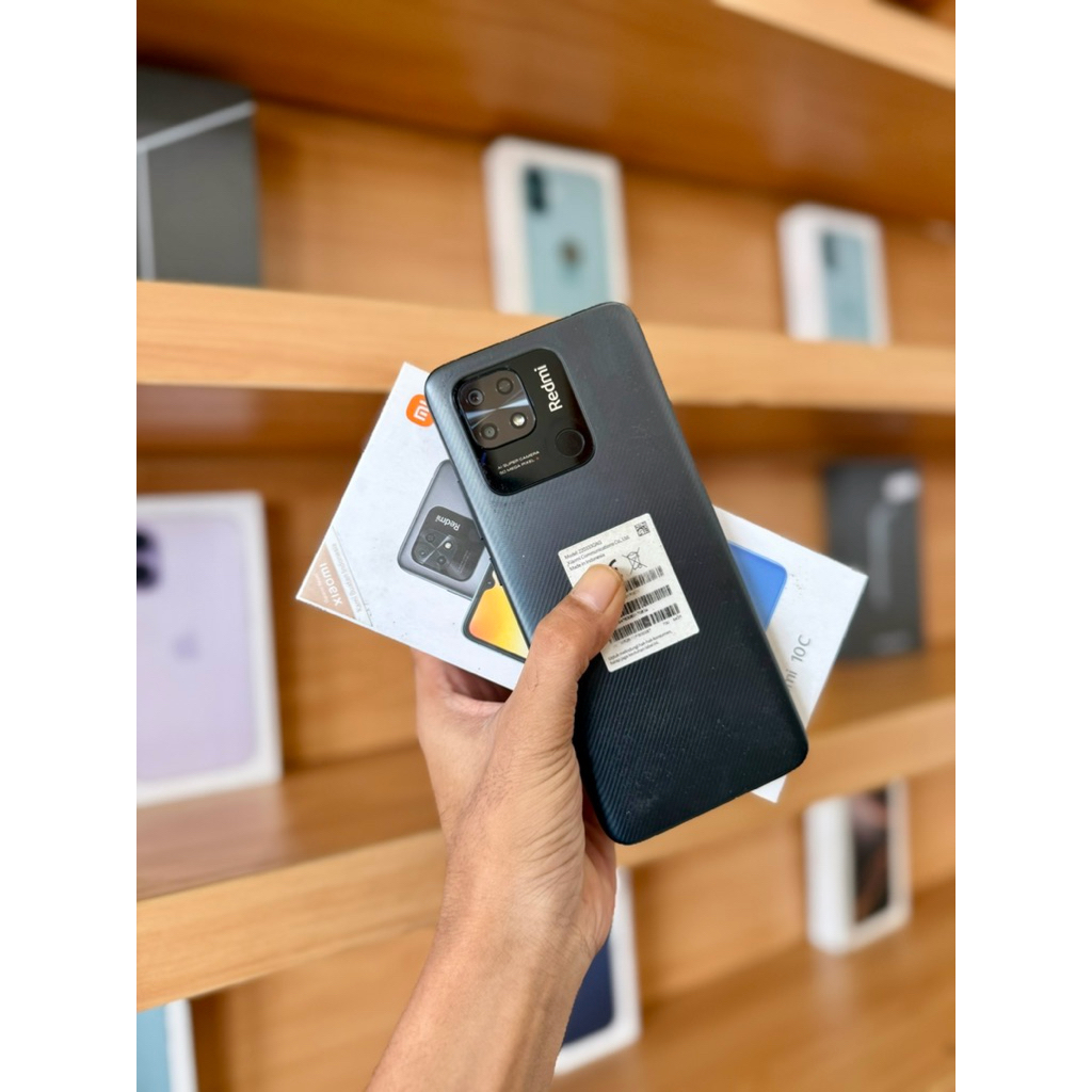 REDMI 10C 4/64GB SECOND MULUS PEMAKAIAN