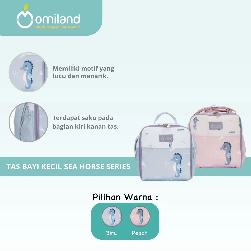Omiland Tas Bayi Kecil - Tas Perlengkapan Bayi Kecil