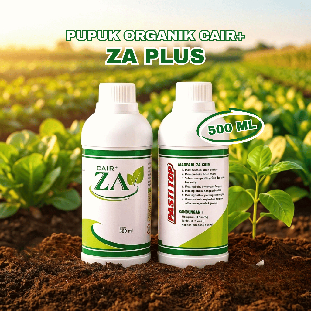 ZA Cair Pupuk Organik Daun | Penyubur Tanaman & Nutrisi Daun untuk Pertumbuhan Optimal