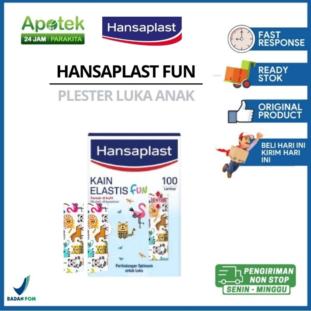 HANSAPLAST FUN PLESTER LUKA UNTUK ANAK