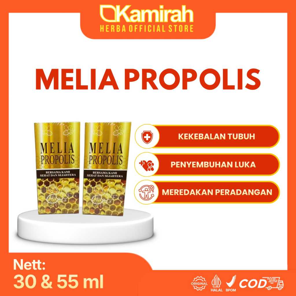 MELIA PROPOLIS 55 ML ORIGINAL/PROPOLIS MELIA SEHAT 55ML/PROPOLIS MELIA 55ML