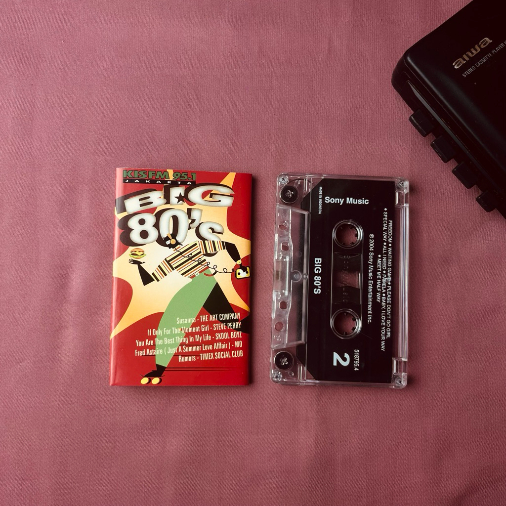 Medan Kaset - Kaset Pita Big 80’s Original Pop Rock