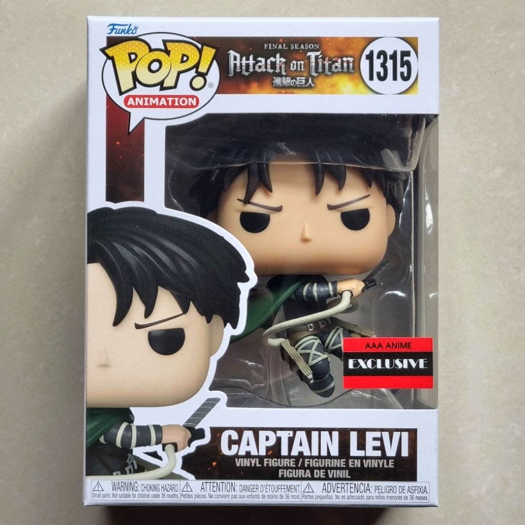 Funko POP Attack on Titan Captain Levi