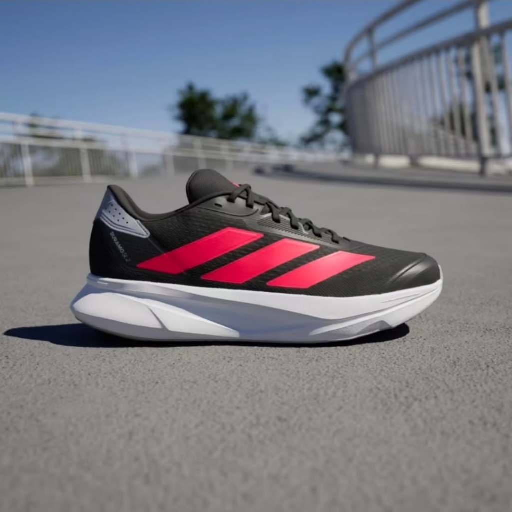 Sepatu Lari Pria DURAMO SL2 M Black Lucid Red Silver Original
