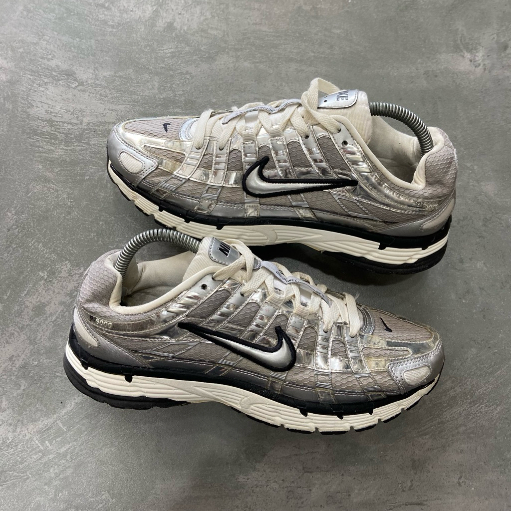 [Size 41] Rare Nike P-6000 ‘Metallic Silver’ (CN0149-001) Second Original Kondisi Mulus No Minus. Ha