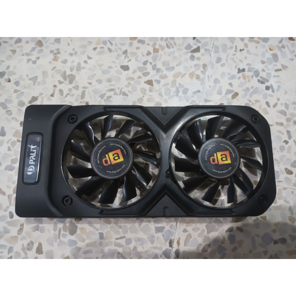 frame dan fan palit gtx 1050 ti