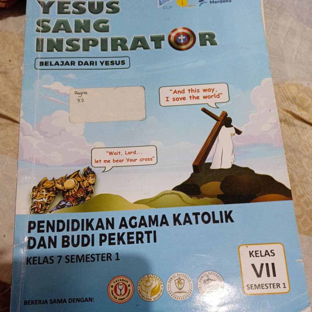 buku Agama Katolik dan Budi Pekerti Yesus Sang Inspirator