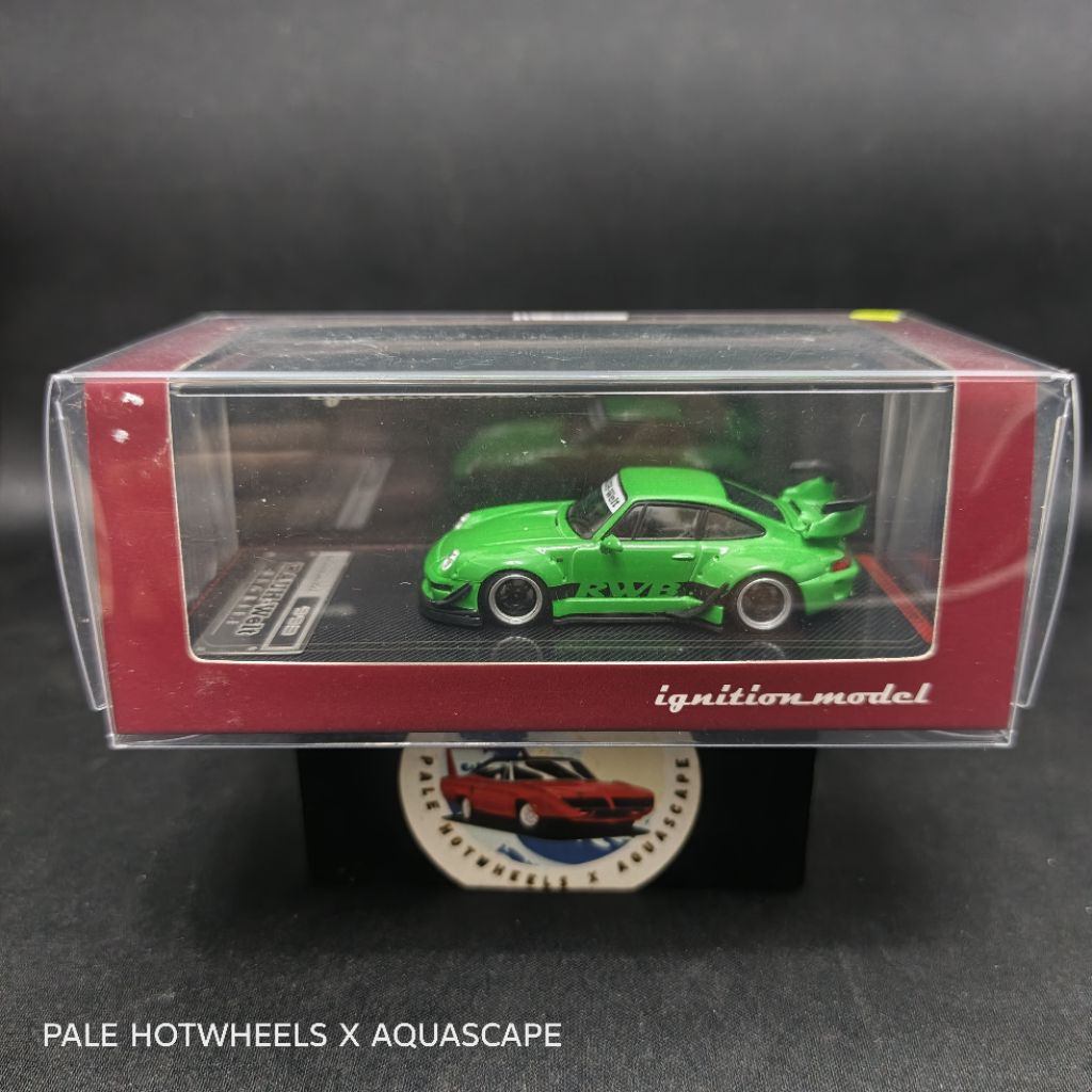 IGNITION MODEL PORSCHE RWB 993 GREEN METALLIC