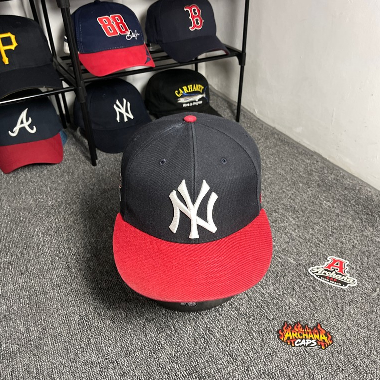 NY Snapback 47 Under Visor Green