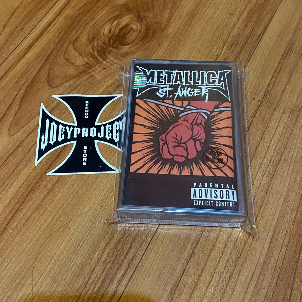 kaset metallica - st. anger