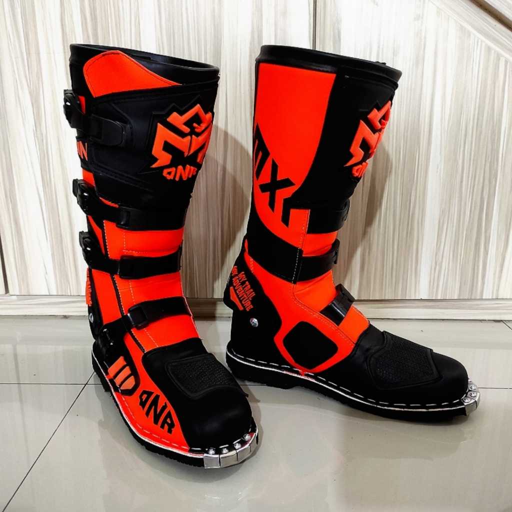 PROMO  Sepatu RNL Racing - Sepatu Trail Cross RNL  - Sepatu Motocross RNL Terlaris - BISA COD Sepatu