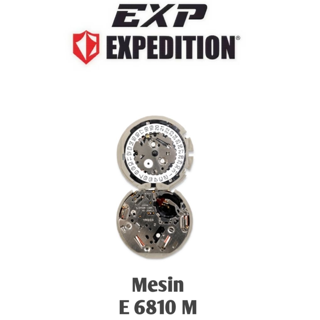 Mesin Original untuk jam tangan Expedition Type E 6810 M