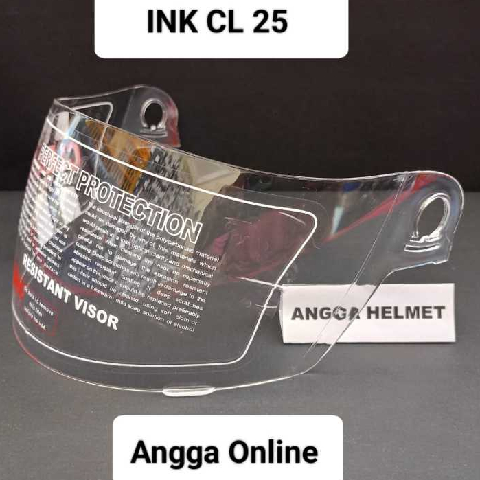 KACA HELM CLEAR INK CL 25 / INK CL 26, Kaca Helm INK CL25 / INK CL26, Kaca Helm KYT 805