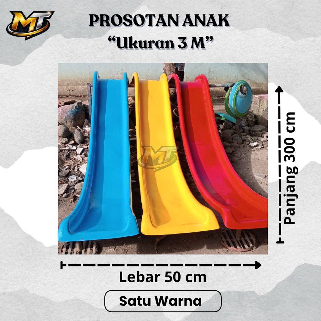 Perosotan Anak Fiber 300 CM Prosotan Fiber Anak Prosotan Anak Prosotan Taman Prosotan kolam Slide Ta