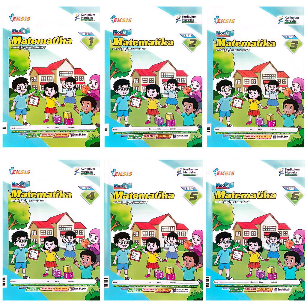 LKS SD MI MATEMATIKA KELAS 1 2 3 4 5 6 KURIKULUM MERDEKA SEMESTER 1 GANJIL 2026 | EKSIS