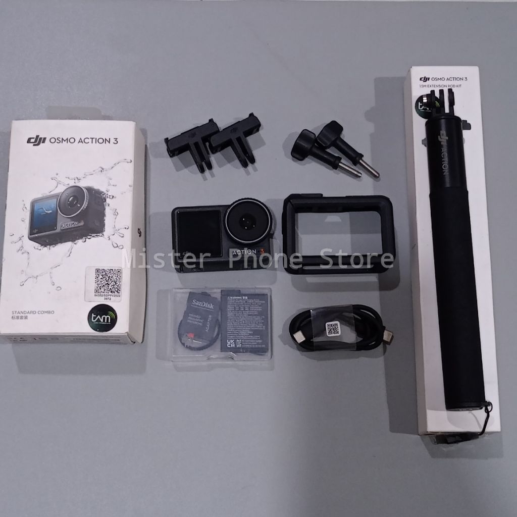 Dji Osmo Action 3 Adventure Combo Original Second Bekas