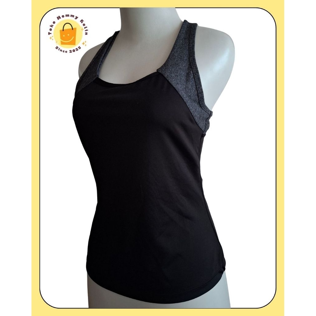 Racerback Tanktop Sport Bra / Baju Gym Wanita - Preloved