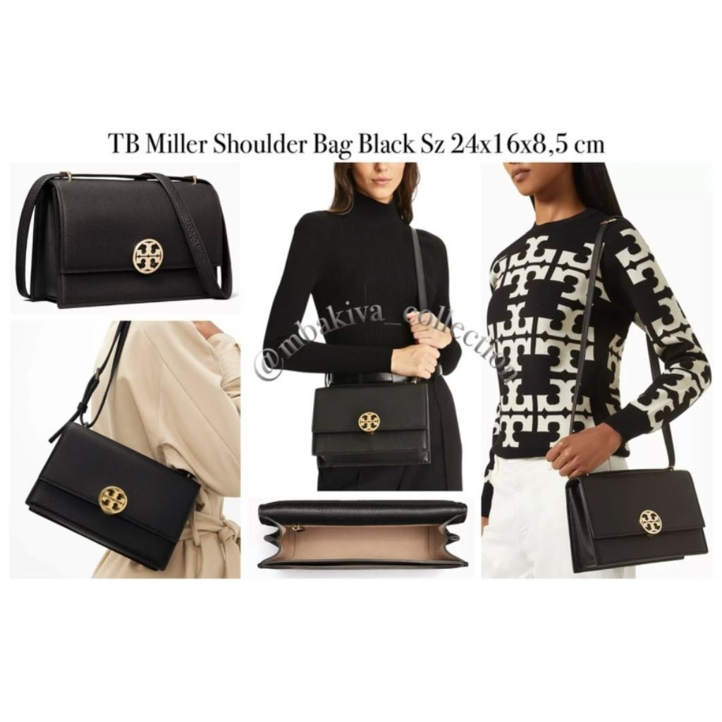 TB Miller Shoulder Bag Black