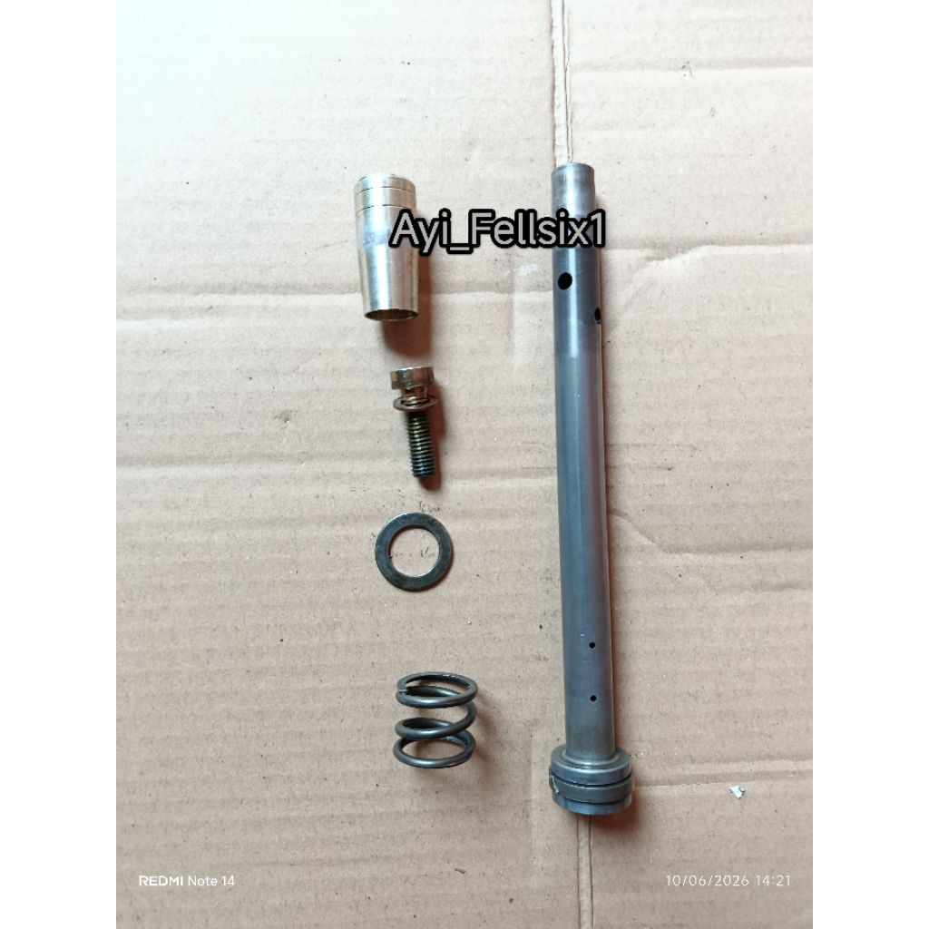 sulingan shock depan Honda Verza MP mono Tiger Megapro